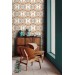 Abstract ethnic wallpaper Peel and stick accent wall