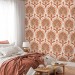 Abstract wallpaper fans Peel and stick accent wallpaper
