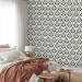 Boho wallpaper ethnic motives abstract pattern