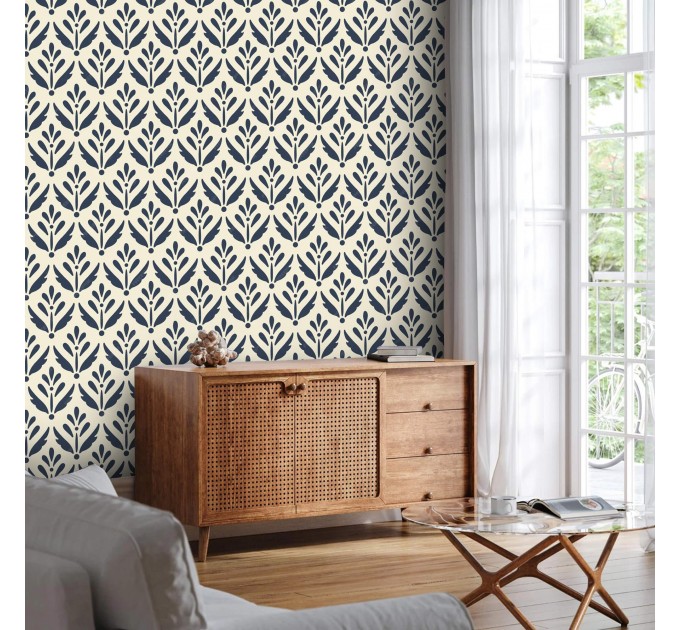Boho wallpaper ethnic motives abstract pattern