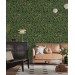 Dark green botanical wallpaper vintage style