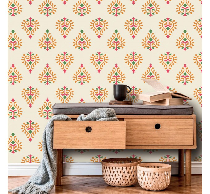 Boho abstract wallpaper ethnic motives
