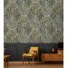 Art deco style geometric wallpaper