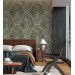 Art deco style geometric wallpaper