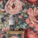 Floral wallpaper Large pastel peony flowers