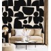 Modern wallpaper, abstract geometric shapes