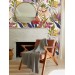 Exotic floral wall mural, large scale tropica leaves