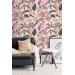 Tropical wallpaper exotic flowers, pink orchids