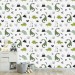 Dinosaur wallpaper kids boys room, Dino wall paper