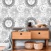Celestial wallpaper sun and moon Boho chic style
