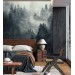 Foggy forest wallpaper Nature landscape mural
