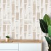 Minimalist neutral wallpaper paint strokes