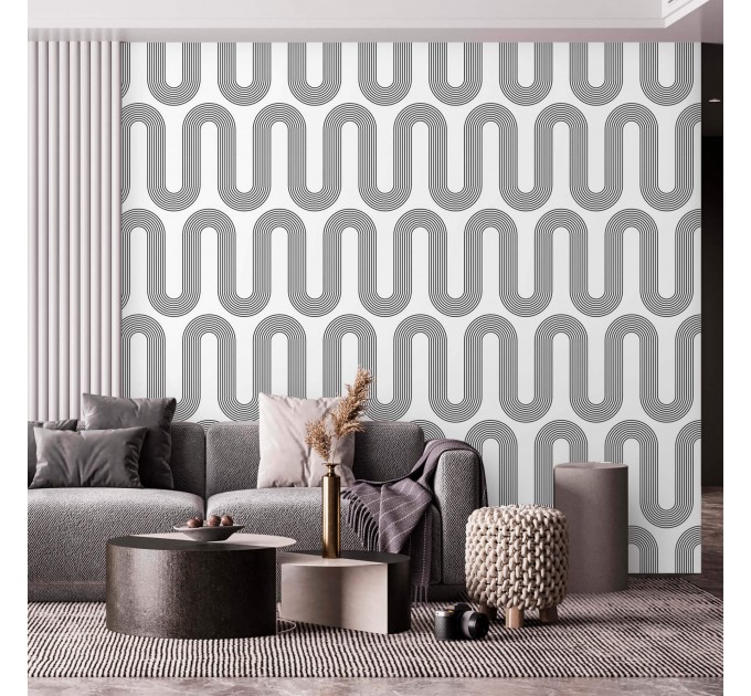 Geometric wallpaper lines minimalist graphic pattern