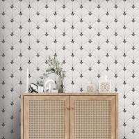 Minimalist wallpaper art deco Vintage elegant accent wallpaper