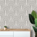 Minimalist wallpaper neutral, Abstract lines wallpaper