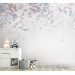 Nursery baby room pastel wallpaper Romantic floral wall