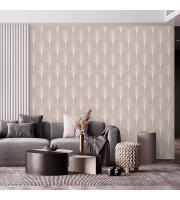 Elegant fans wallpaper, neutral wall covering classic style Elegant fans wallpaper, neutral wall covering classic style