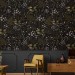 Dark floral wallpaper – Vintage botanical wall covering