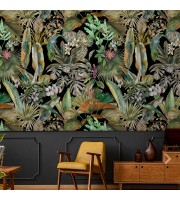 Bold tropical wallpaper – Jungle botanical wall covering Bold tropical wallpaper – Jungle botanical wall covering