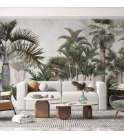 Wallpaper tropical forest wall mural Jungle designed decor