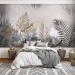 Tropical leaf wallpaper – Oversized botanical wall mural