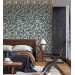 Botanical wallpaper willow leaves vintage style decor
