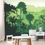 Jungle wallpaper mural for kids room