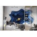 Planets 3D effect space wall mural Kids wallpaper
