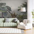 Tropical landscape wallpaper Jungles wall mural