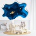 Planets 3D effect space wall mural Kids wallpaper