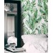 Wallpaper banana leaves Peel and stick removable wallpaper