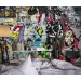 Graffiti wall mural Street art wallpaper teenage print
