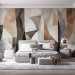 Abstract wallpaper Modern geometric wall mural