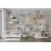 Kids world map wall mural Children bedroom map wall decal
