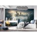 Wizard castle wall mural Boys room fantastic wallpaper