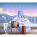 Magic castle wall mural Girls room wallpaper