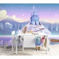 Magic castle wall mural Girls room wallpaper