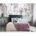Lilac floral wallpaper Botanical wall mural