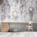 Lilac floral wallpaper Botanical wall mural