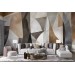 Abstract wallpaper Modern geometric wall mural