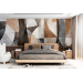 Abstract wallpaper Modern geometric wall mural