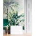 Tropical wallpaper mural palms, Accent wall mural