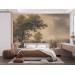 Vintage scenic wallpaper, Peel and stick landscape wall mural