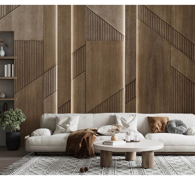 Wood wallpaper accent wall mural Peel and stick wallpaper