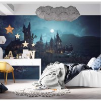 Wizard castle wall mural Peel and stick Kids wall decal