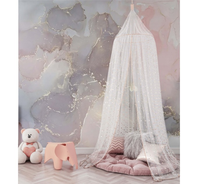 Marble pastel wallpaper mural, art wall mural