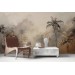 Tropical landscape wall mural Jungle wallpaper