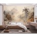 Tropical landscape wall mural Jungle wallpaper