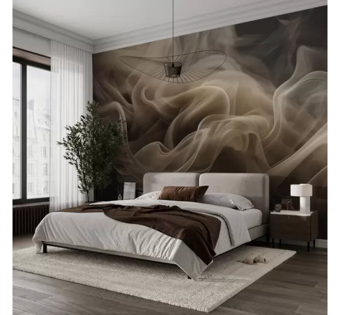 Dark abstract wallpaper, Abstract lines wall mural