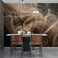 Dark abstract wallpaper, Abstract lines wall mural